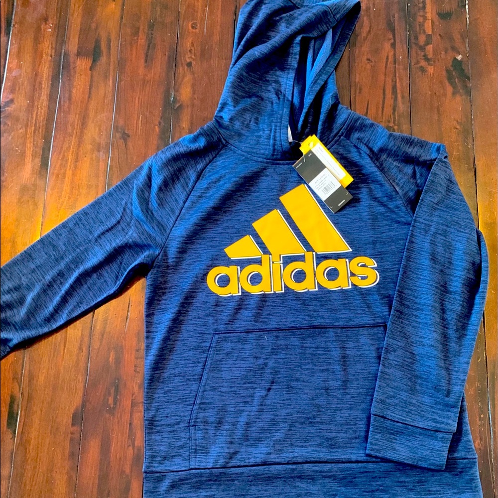 Boys Adidas Fleece Hoodie